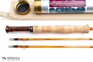 James Reams Fly Rod 8'3" 2/2 #5 - handle grip and reel seat detail