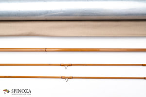 Jim Reams Bamboo Fly Rod 7'8" 2/2 #3 - ferrules and tip tops detail