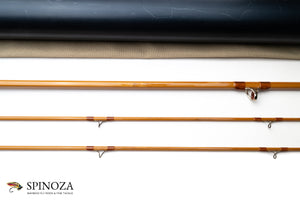 Jim Schaaf "The Cascapedia" Bamboo Fly Rod 8'6" 2/2 #6 - ferrules and tip tops detail