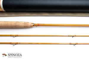 Jim Schaaf Creede V Fly Rod 7' 2/2 #5 - maker signature and rod markings