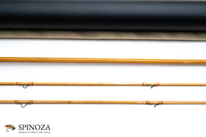 Jim Schaaf Creede V Fly Rod 7' 2/2 #5 - rod sections with guides and wraps