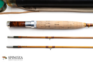 Jim Schaaf Dickerson 7612 Fly Rod 7'6" 2/2 #4 - handle grip and reel seat detail