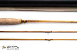 Jim Schaaf Dickerson 7612 Fly Rod 7'6" 2/2 #4 - maker signature and rod markings