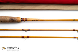 Jim Schaaf Dickerson 8014 Fly Rod 8' 2/2 #4 - maker signature and rod markings