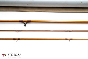 Jim Schaaf The Flame Treated Bamboo Fly Rod 8' 2/2 #6 - ferrules and tip tops detail