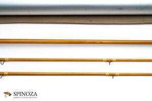 Jim Schaaf Garrison 212E Fly Rod 8' 2/2 #5/6 - rod sections with guides and wraps