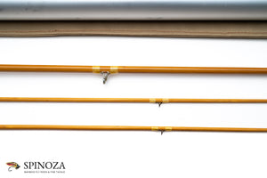 Jim Schaaf Garrison 212E Fly Rod 8' 2/2 #5/6 - rod sections with guides and wraps