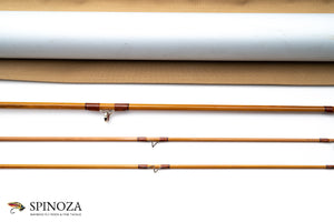 Jim Schaaf ”The Special” Bamboo Fly Rod 6'9" 2/2 #4 - rod sections with guides and wraps