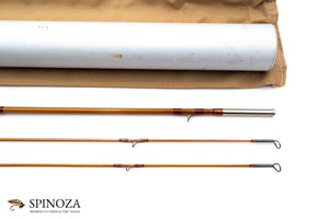 Jim Schaaf ”The Special” Bamboo Fly Rod 6'9" 2/2 #4 - rod sections with wraps and hardware