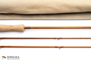 Jim Schaaf Browntone Fly Rod 7'6" 2/2 #4 - maker signature and rod markings