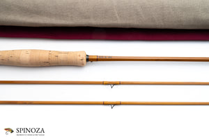 Jim Schaaf Bamboo Fly Rod 6'9" 2/2 #3/4 - maker signature and rod markings
