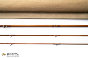 Jim Schaaf Browntone Fly Rod 7'6" 2/2 #4 - ferrules and tip tops detail