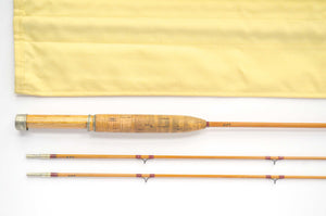 Leonard 37ACM Baby Catskill Fly Rod 6' 2/2 #2/3 - grip and reel seat close-up