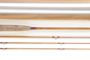 Leonard 49-4 Fly Rod 7'6" 3/2 #4 - maker's marking and inscription