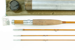 Leonard 50-5 Tournament Fly Rod 8' 3/2 #5 - grip and reel seat close-up