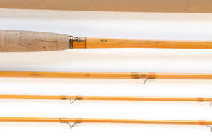 Leonard 51-7 Fly Rod 8'6" 3/2 #7 - rod sections with wrapping detail