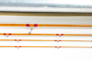 Leonard 51DF Tournament Fly Rod 9' 3/2 #6 - rod sections with wrapping detail