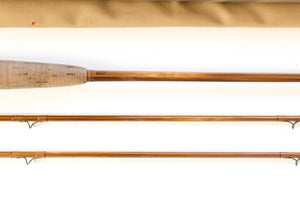 Leonard Catskill 38-3 Fly Rod 7' 2/2 #3 - rod sections with wrapping detail