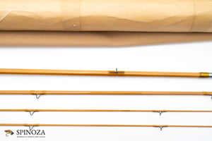 Leonard Catskill 49-3 Bamboo Fly Rod 7'6" 3/2 #3 - guide wrapping and spacing