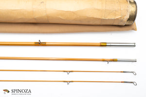 Leonard Catskill 49-3 Bamboo Fly Rod 7'6" 3/2 #3 - ferrule detail and joints