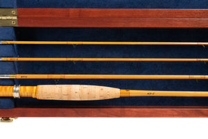 Leonard 49-5 Catskill Fly Rod 7'6" 3/2 #5 - maker's marking and inscription