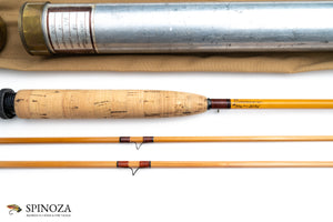 Leonard Duracane Fly Rod 8' 2/2 #6 - maker's marking and inscription