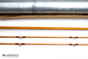 Leonard Duracane Fly Rod 8' 2/2 #6 - guide wrapping and spacing