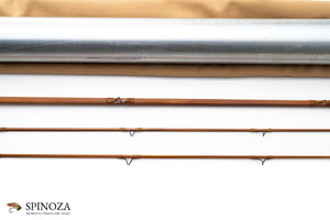 Leonard Duracane Bamboo Fly Rod 7'6" 2/2 #5 - ferrule detail and joints