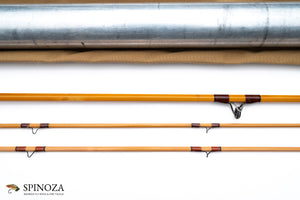 Leonard Duracane Fly Rod 8' 2/2 #6 - rod sections with guides