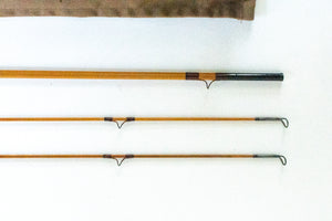 Leonard Model 755 Duracane Fly Rod 7'6" 2/2 #5 - ferrule detail and joints