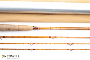 HL Leonard 51-5 Hunt Special Fly Rod 8'6" 3/2 #5 - maker's marking and inscription