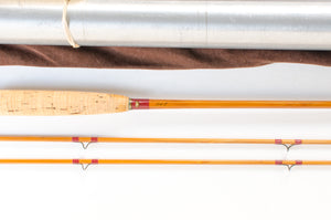 Leonard 38H Fly Rod 7' 2/2 #4 - maker's marking and inscription