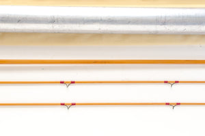 Leonard 39-5 Fly Rod 7'6" 2/2 #5 - rod sections with wrapping detail