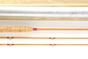 Leonard 39H Fly Rod 7'6" 2/2 #6 - maker's marking and inscription