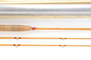 Leonard 40H fly rod 8' 2/2 #7 - maker's marking and inscription