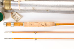 Leonard 66 Fly Rod 8' 2/2 #5 - grip and reel seat close-up