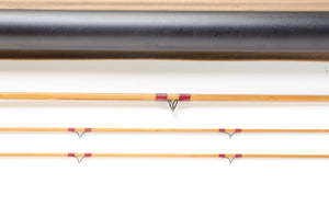 Leonard Fly Rod 8' 2/2 #5/6 - rod sections with wrapping detail