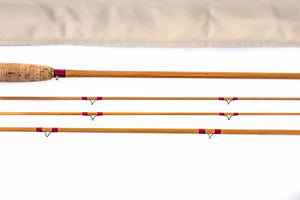 Leonard DF50 Fly Rod 8' 3/2 #6 - maker's marking and inscription