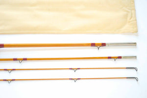 Leonard DF50 Fly Rod 8' 3/2 #6 - maker's marking and inscription