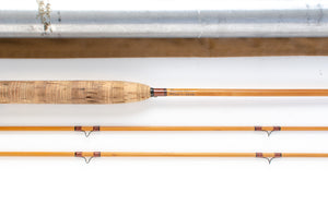 Leonard Duracane Fly Rod 8' 2/2 #5 - maker's marking and inscription