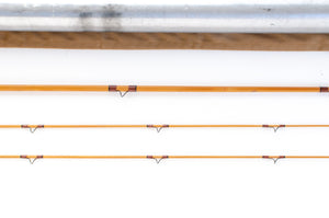 Leonard Duracane Fly Rod 8' 2/2 #5 - rod sections with wrapping detail