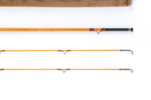 Leonard Duracane Fly Rod 8' 2/2 #5 - guide wrapping and spacing