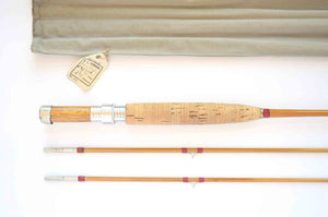 Leonard Parabolic Fly Rod 7'11" 2/2 3.75 oz - grip and reel seat close-up