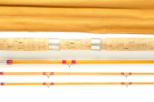 Leonard Salmon Fly Rod 11' 3/2 #9-10 - maker's marking and inscription