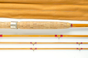 Leonard Salmon Fly Rod 11' 3/2 #9-10 - rod sections with wrapping detail