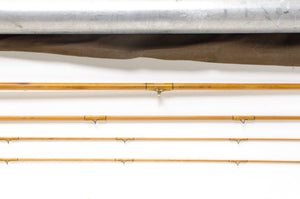 Leonard Tournament Fly Rod 9' 3/2 #5/6 - rod sections with wrapping detail
