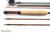 Lew "LC" Parks Bamboo Fly Rod 7'6" 2/2 #5