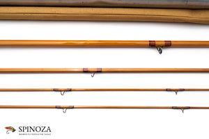 Dickerson Model 901812 Bamboo Fly Rod 9' 3/2 #6/7 - ferrules and tip tops detail