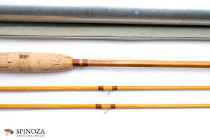 Lyle Dickerson Model 8014 Fly Rod 8' 2/2 #5/6 - rod sections with guides and wraps