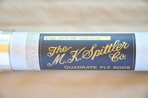 Mike Spittler Quad Fluted Hollowbuilt Fly Rod 9' 3/2 #4